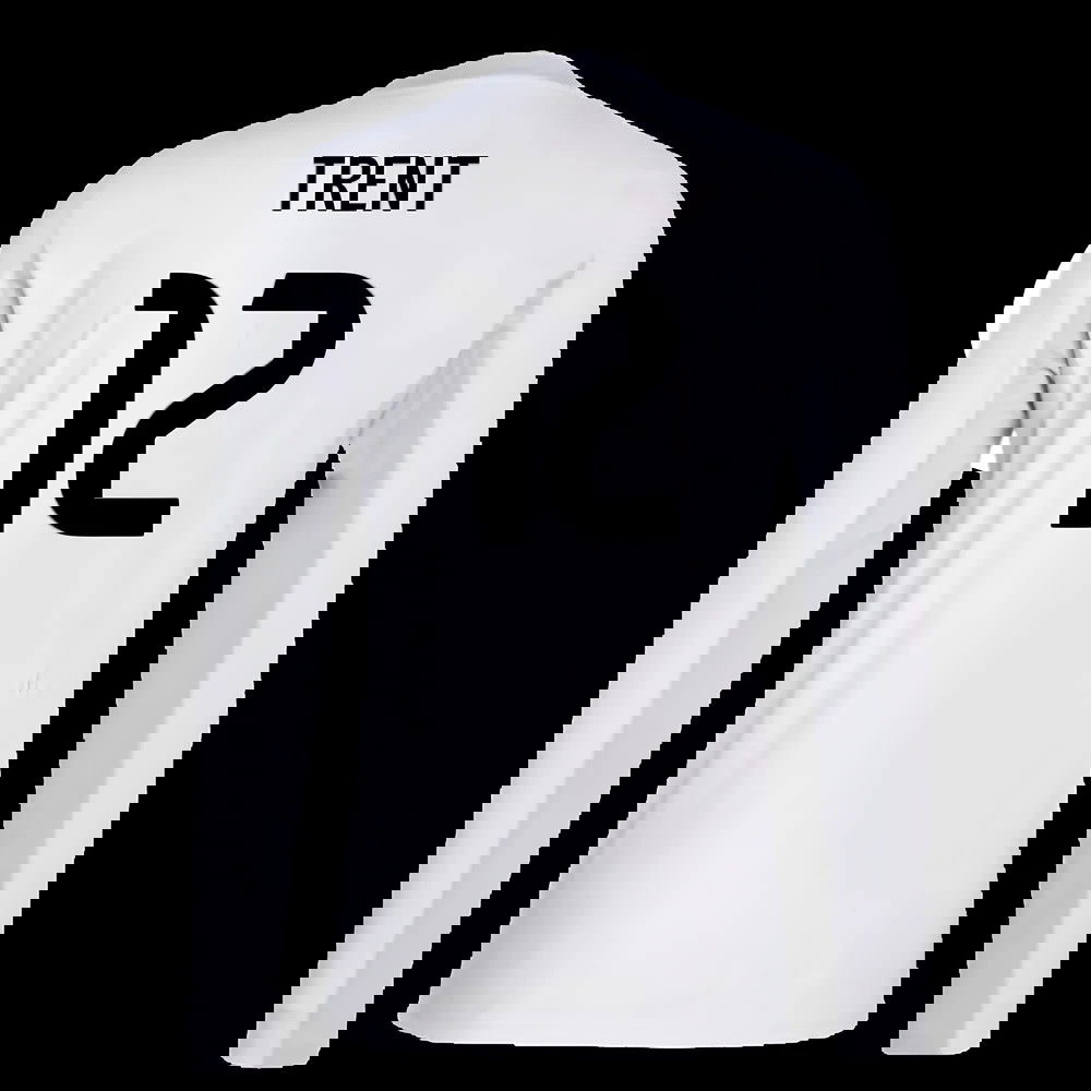 2025-2026 Real Madrid Long Sleeve Home Shirt (Trent 12)