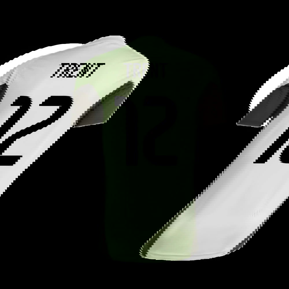 2025-2026 Real Madrid Training Tee (Almost Lime) - Kids (Trent 12)