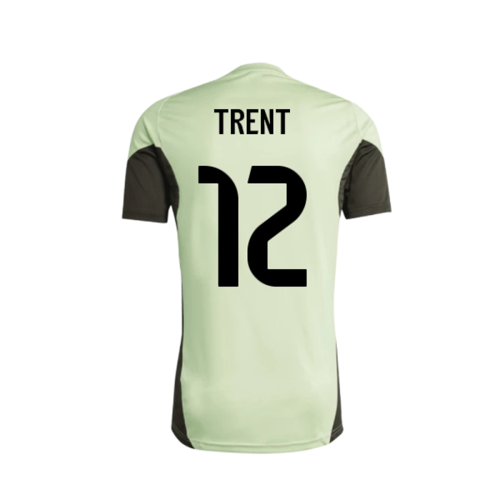 2025-2026 Real Madrid Training Tee (Almost Lime) - Kids (Trent 12)