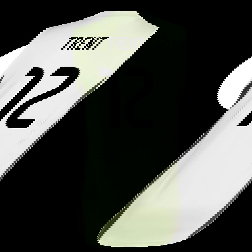 2025-2026 Real Madrid Sleeveless Training Jersey (Almost Lime) (Trent 12)