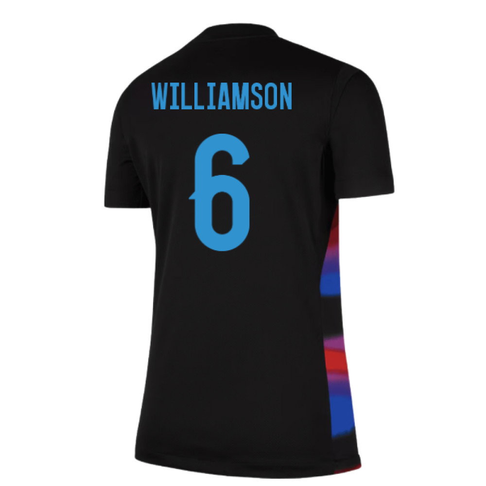 2025 England Womens Team Away Shirt (Ladies) (WILLIAMSON 6)