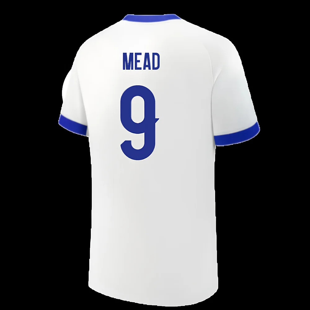 2025 England Womens Team Home Shirt (Kids) (MEAD 9)