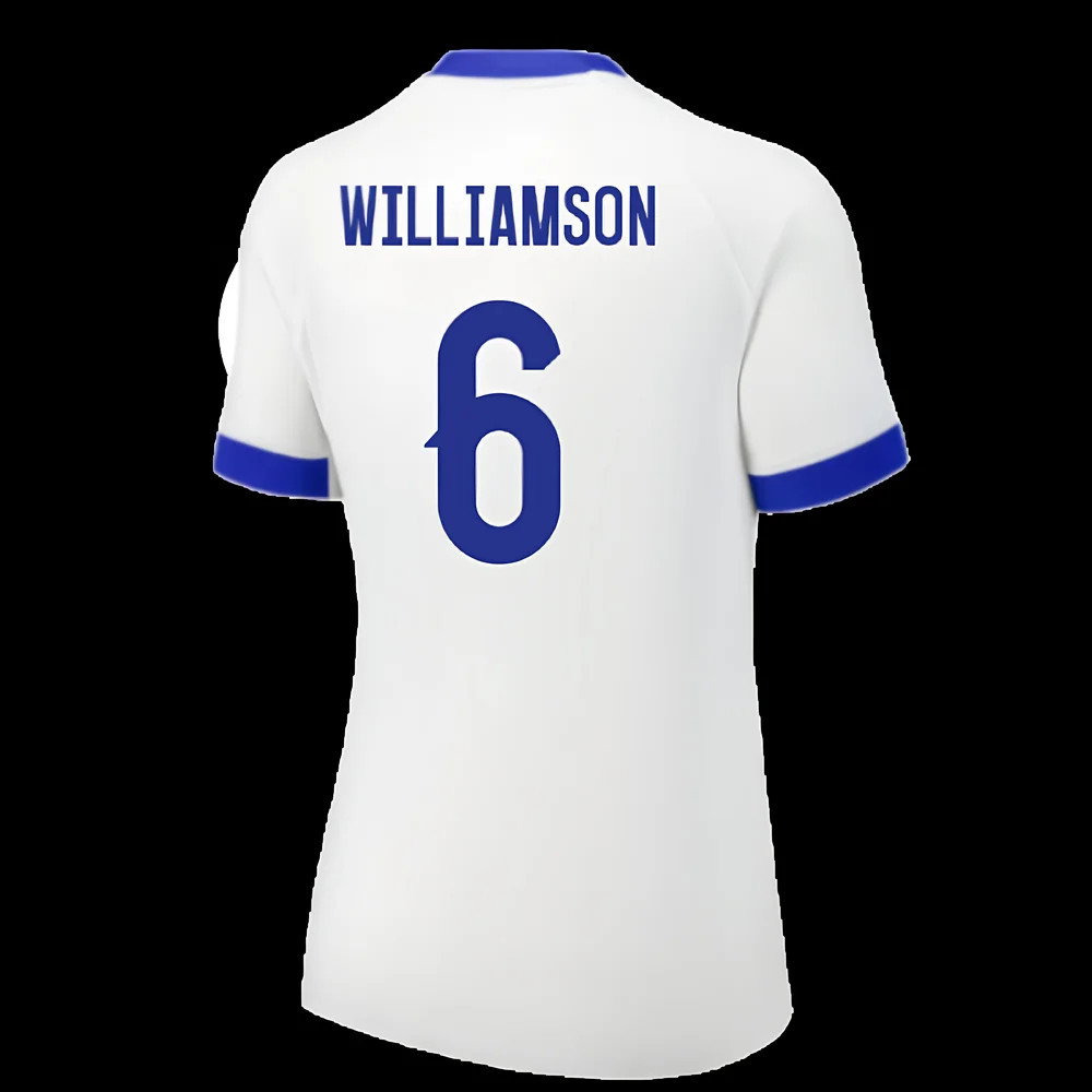 2025 England Womens Team Home Shirt (Ladies) (WILLIAMSON 6)