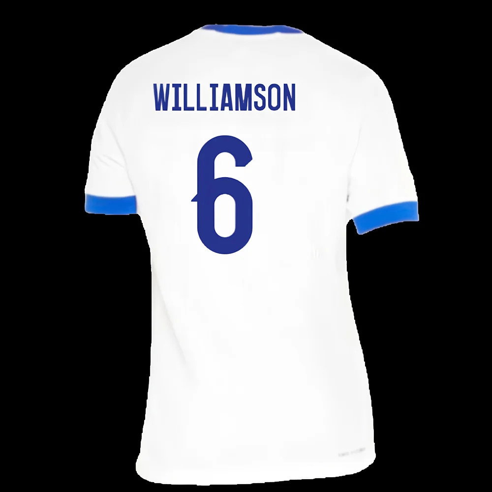 2025-2026 England WEC Authentic Home Shirt - Mens (WILLIAMSON 6)