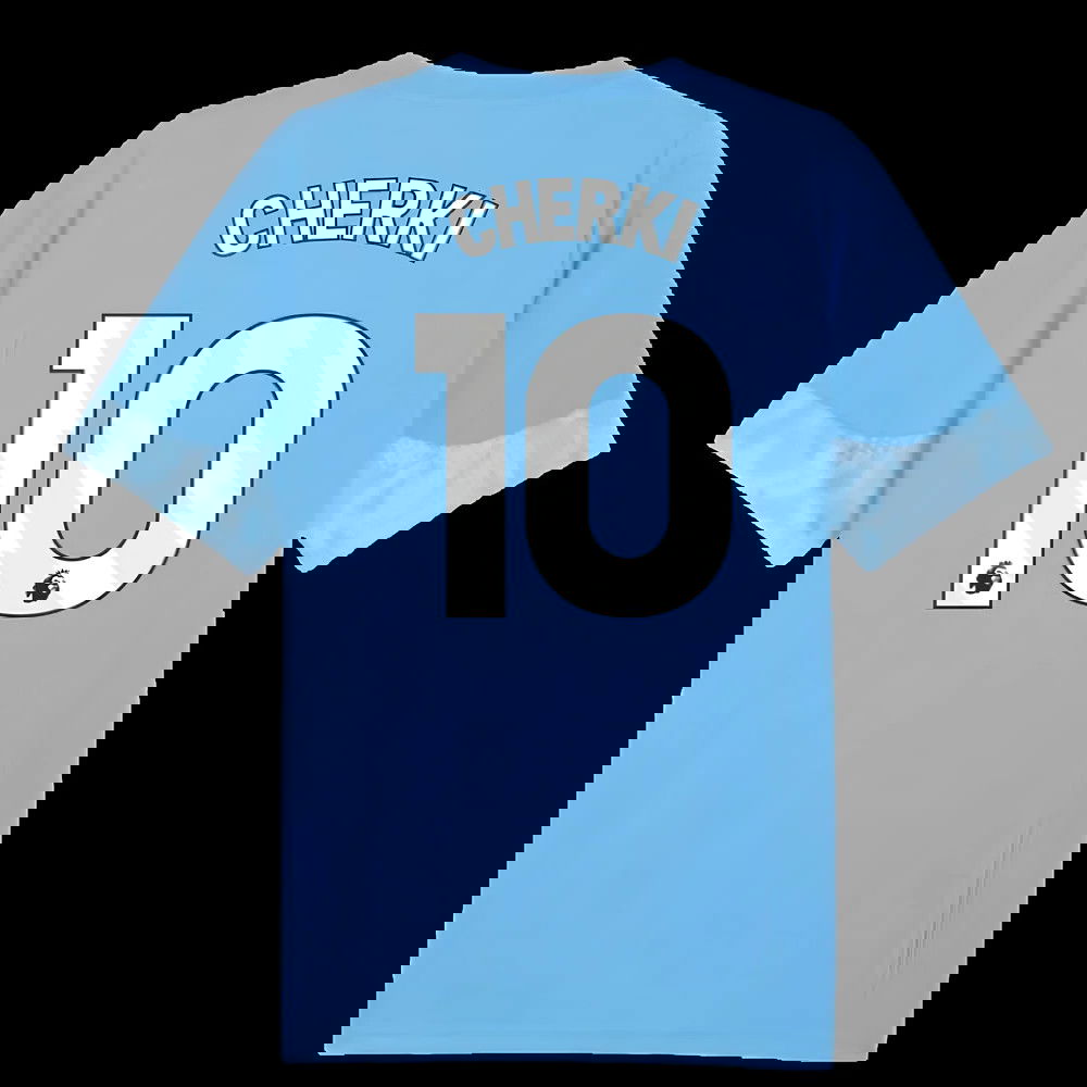 2025-2026 Man City Training Jersey (Light Blue) (Cherki 10)