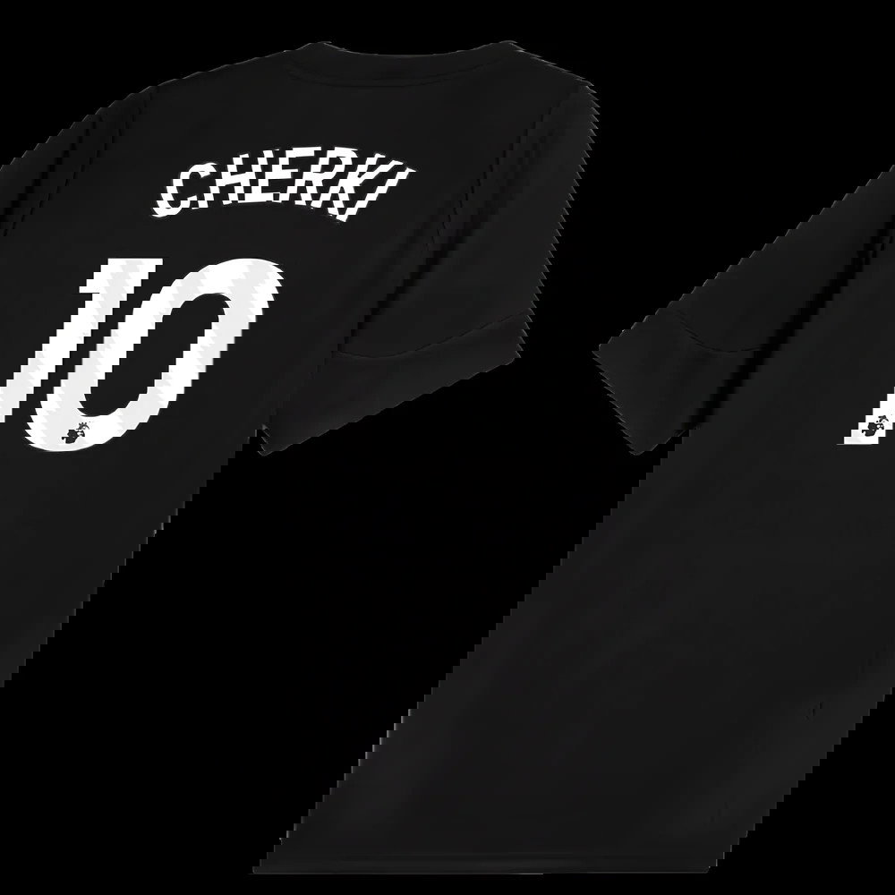 2025-2026 Man City Training Jersey (Black) (Cherki 10)