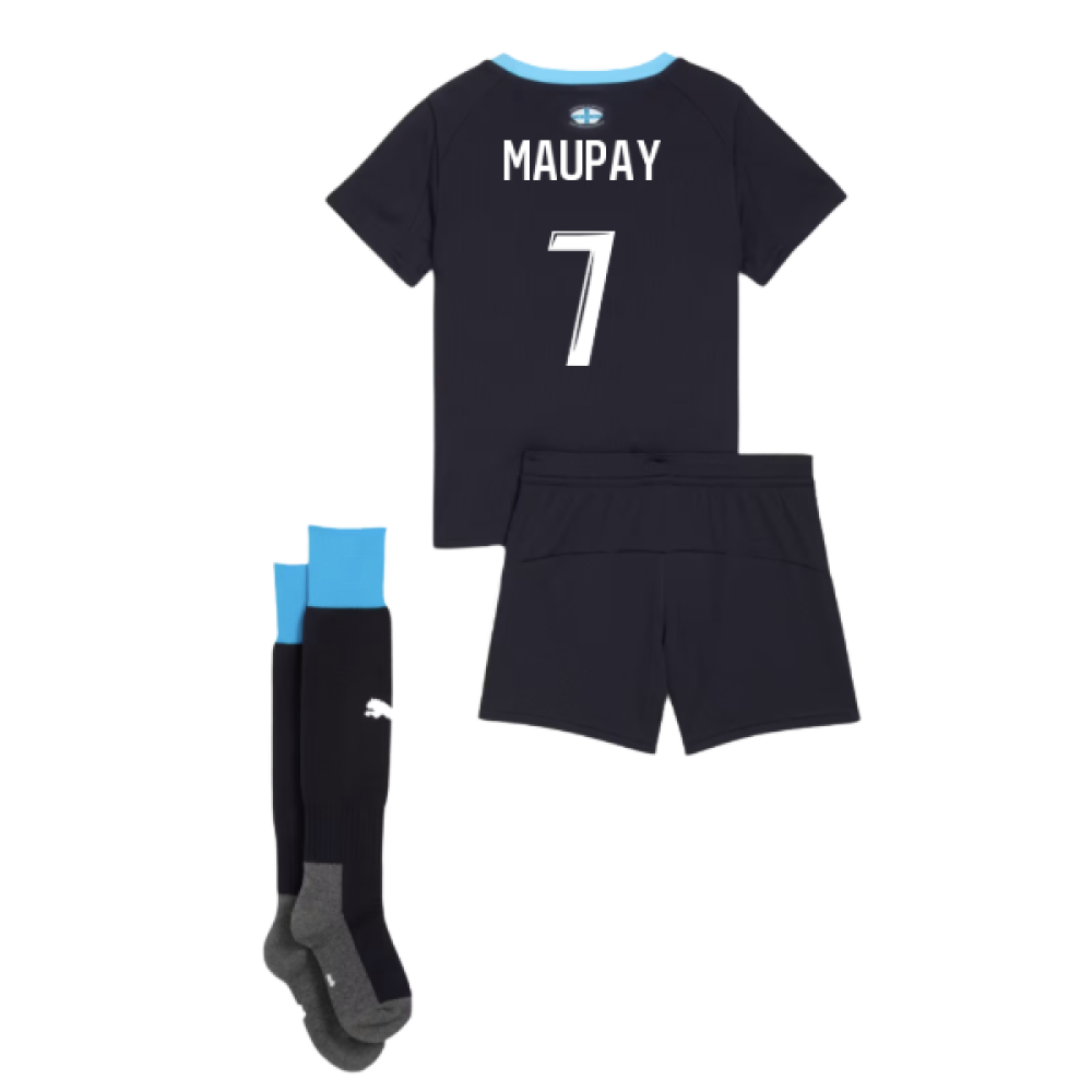 2025-2026 Marseille Away Mini Kit (Maupay 7)