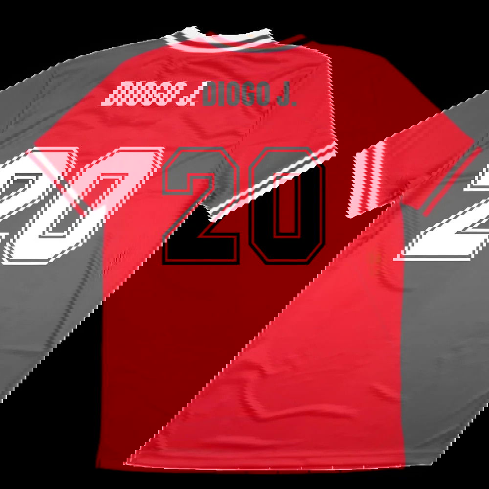 Liverpool 1984 Rome Retro Football Shirt (Diogo J. 20)