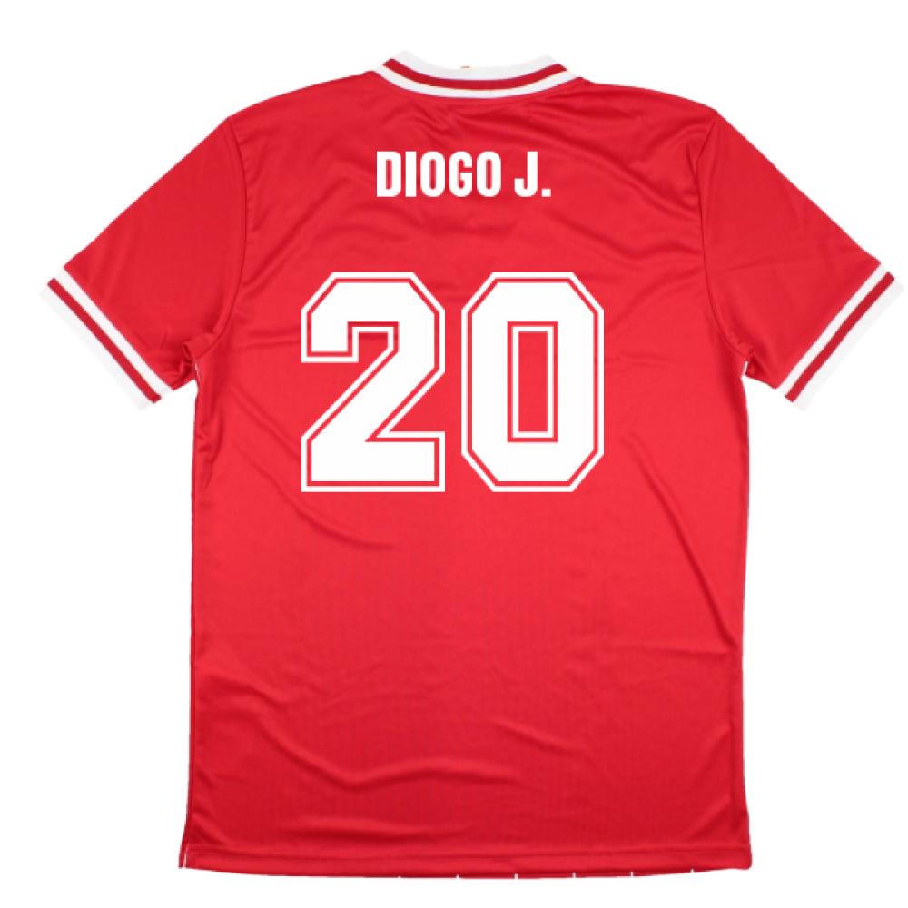 Liverpool 1984 Rome Retro Football Shirt (Diogo J. 20)
