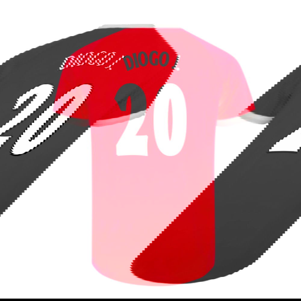 2001-2003 Liverpool Retro Euro Home Shirt (Diogo J. 20)