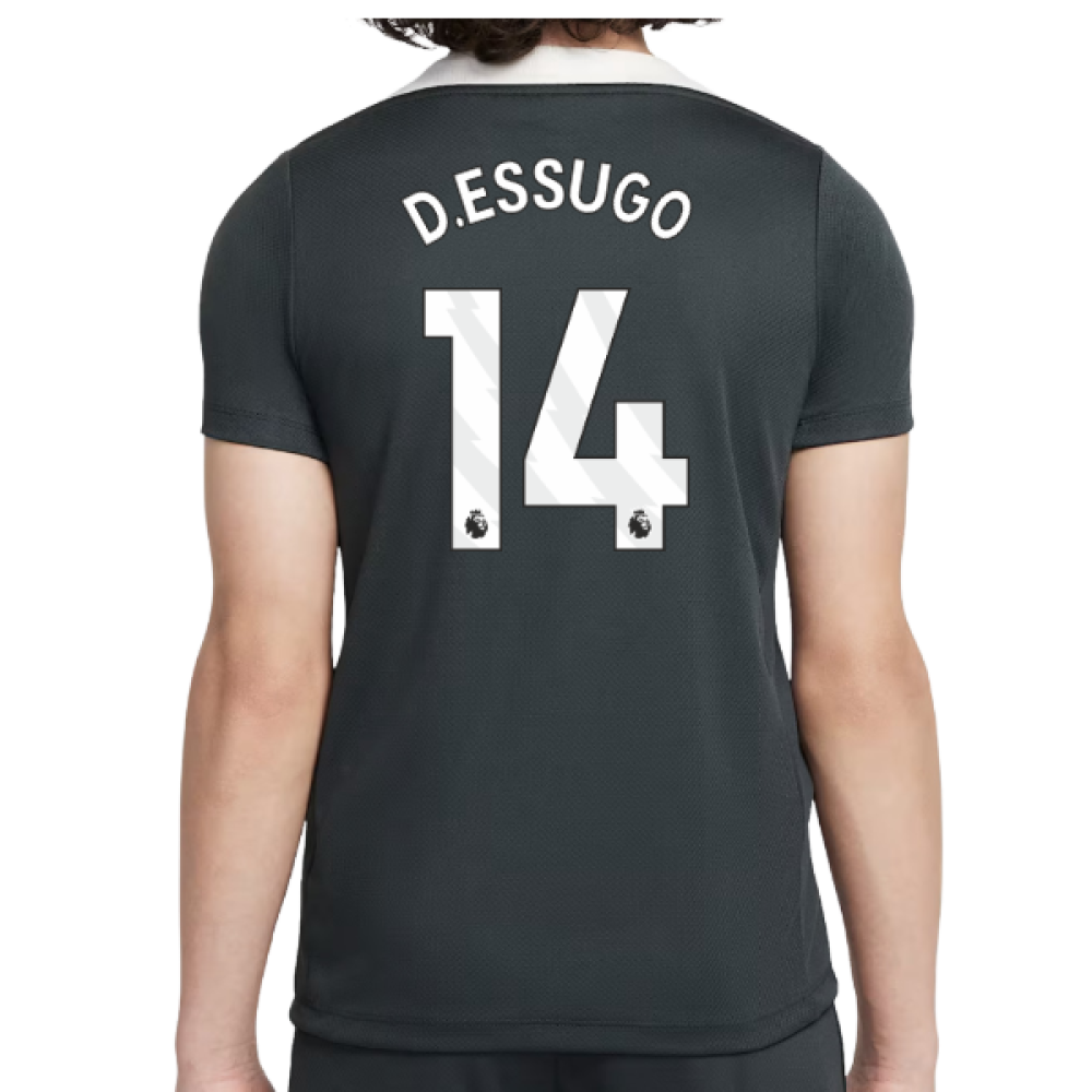 2025-2026 Chelsea Strike Training Shirt (Green) - Kids (D.Essugo 14)