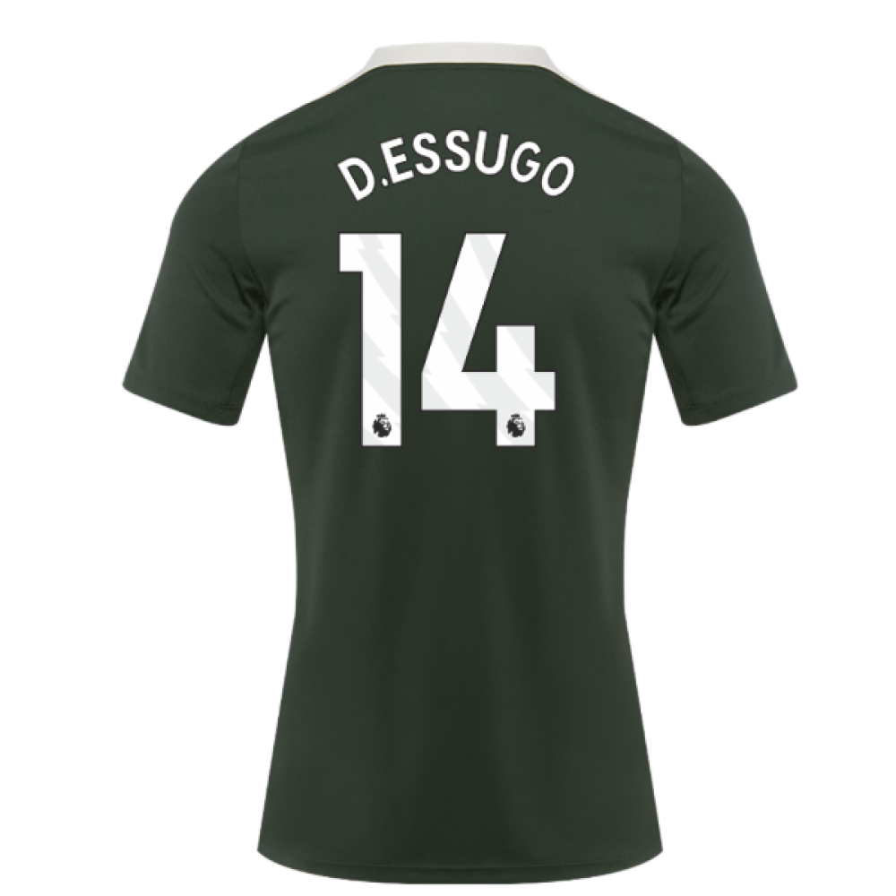 2025-2026 Chelsea Dri-Fit Strike Training Shirt (Green) (D.Essugo 14)