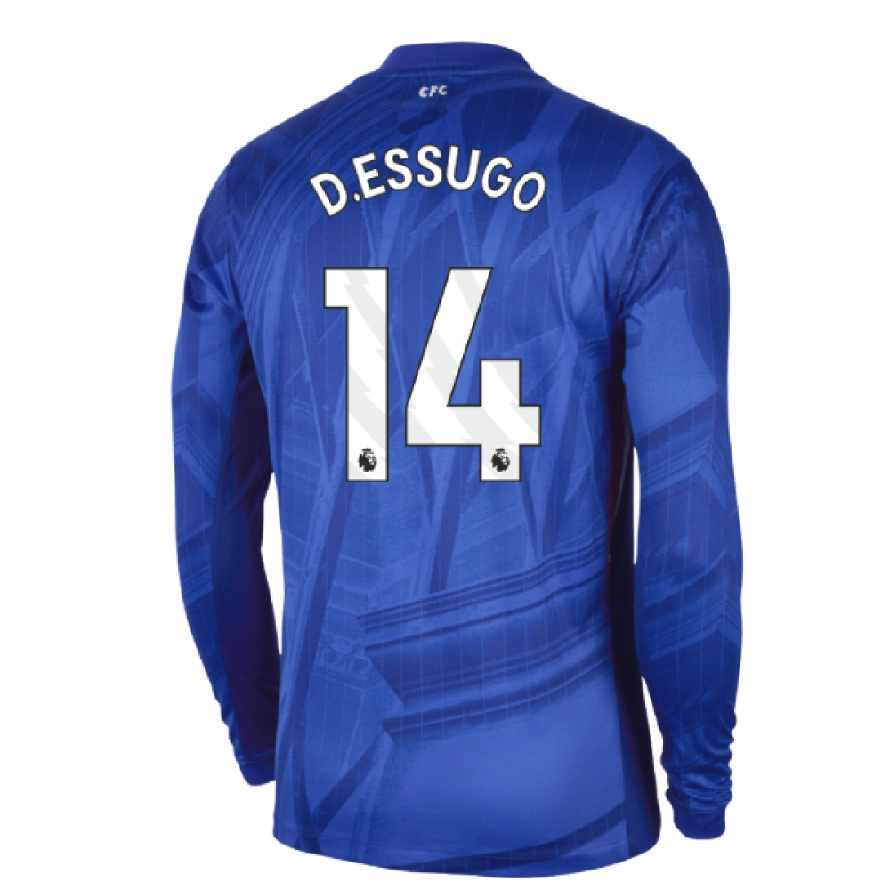2025-2026 Chelsea Home Long Sleeve Shirt (D.Essugo 14)