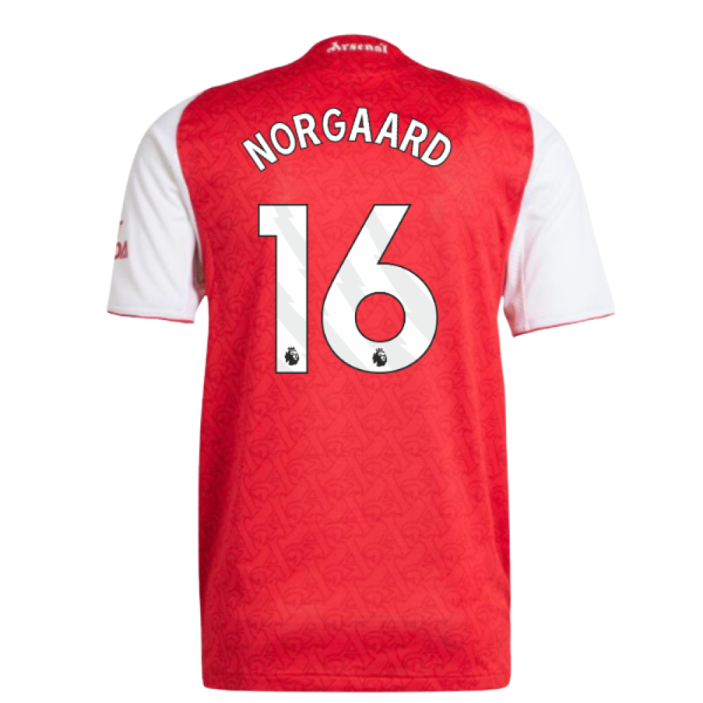 2025-2026 Arsenal Authentic Home Shirt (Norgaard 16)
