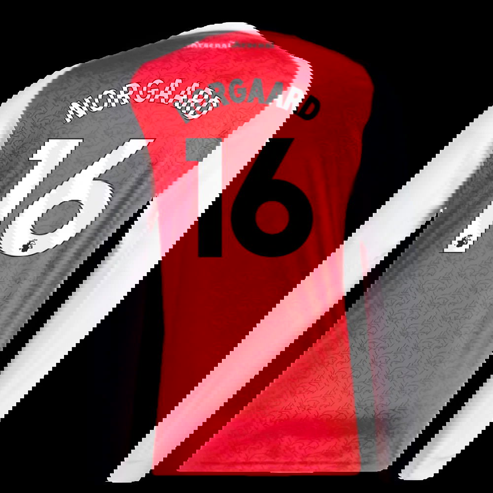 2025-2026 Arsenal Long Sleeve Home Shirt (Norgaard 16)