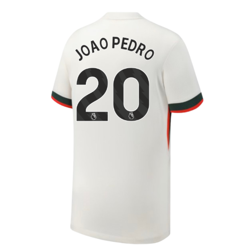 2025-2026 Chelsea Away Shirt (Kids) (Joao Pedro 20)
