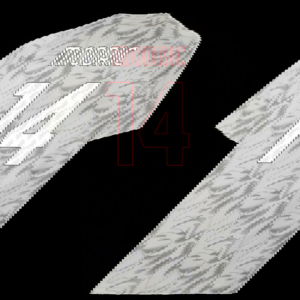 2025-2026 AC Milan Warm Up Jersey (Smokey Gray) (Modric 14)