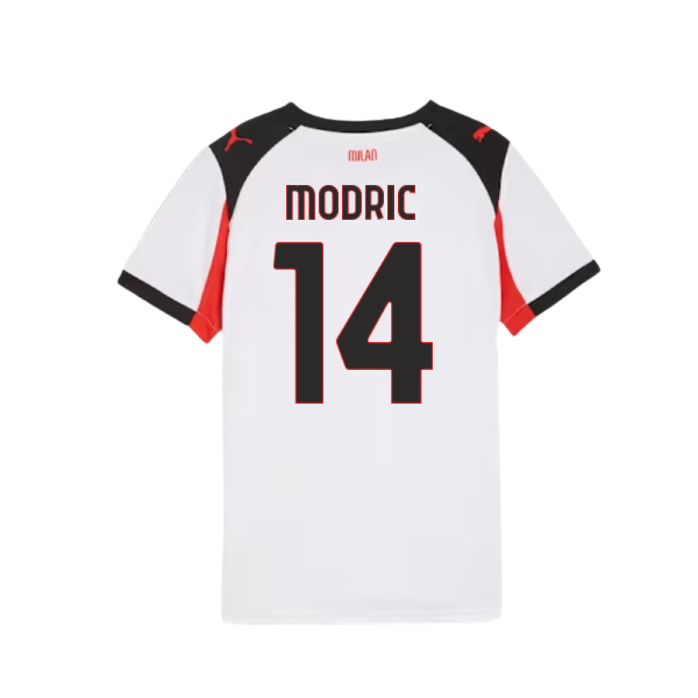 2025-2026 AC Milan Away Shirt (Kids) (Modric 14)