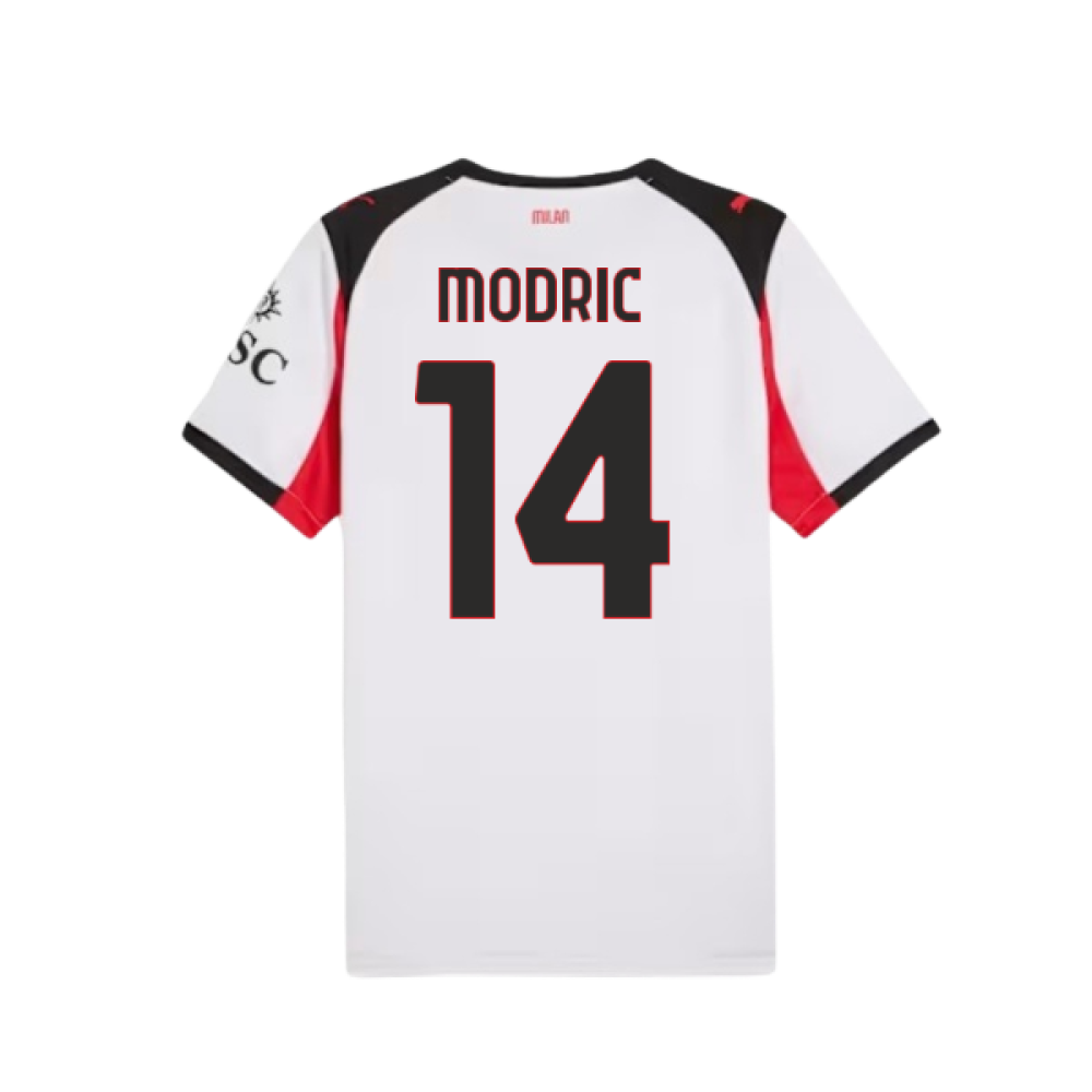 2025-2026 AC Milan Away Shirt (Modric 14)