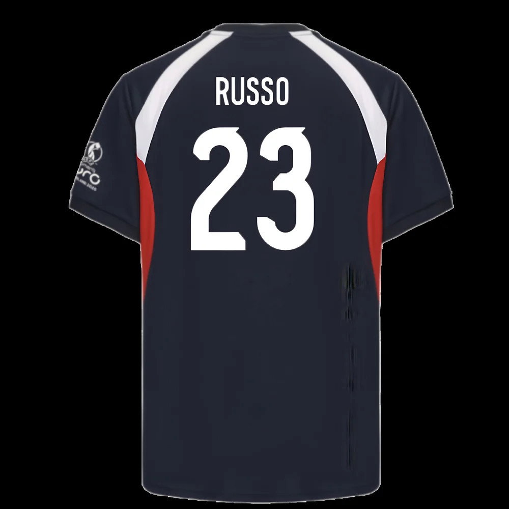 2025 England WEC Poly T-shirt (Navy) - Mens (RUSSO 23)