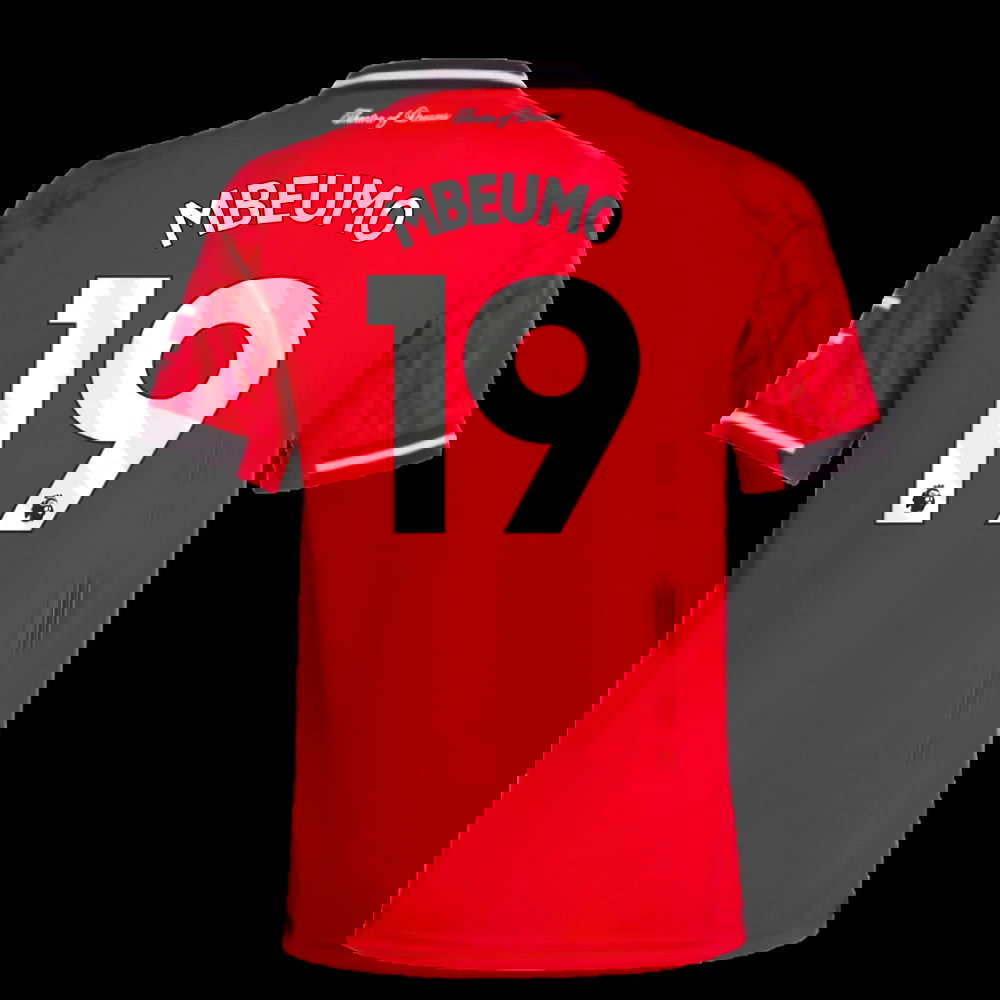 2025-2026 Man Utd Home Shirt (Kids) (Mbeumo 19)
