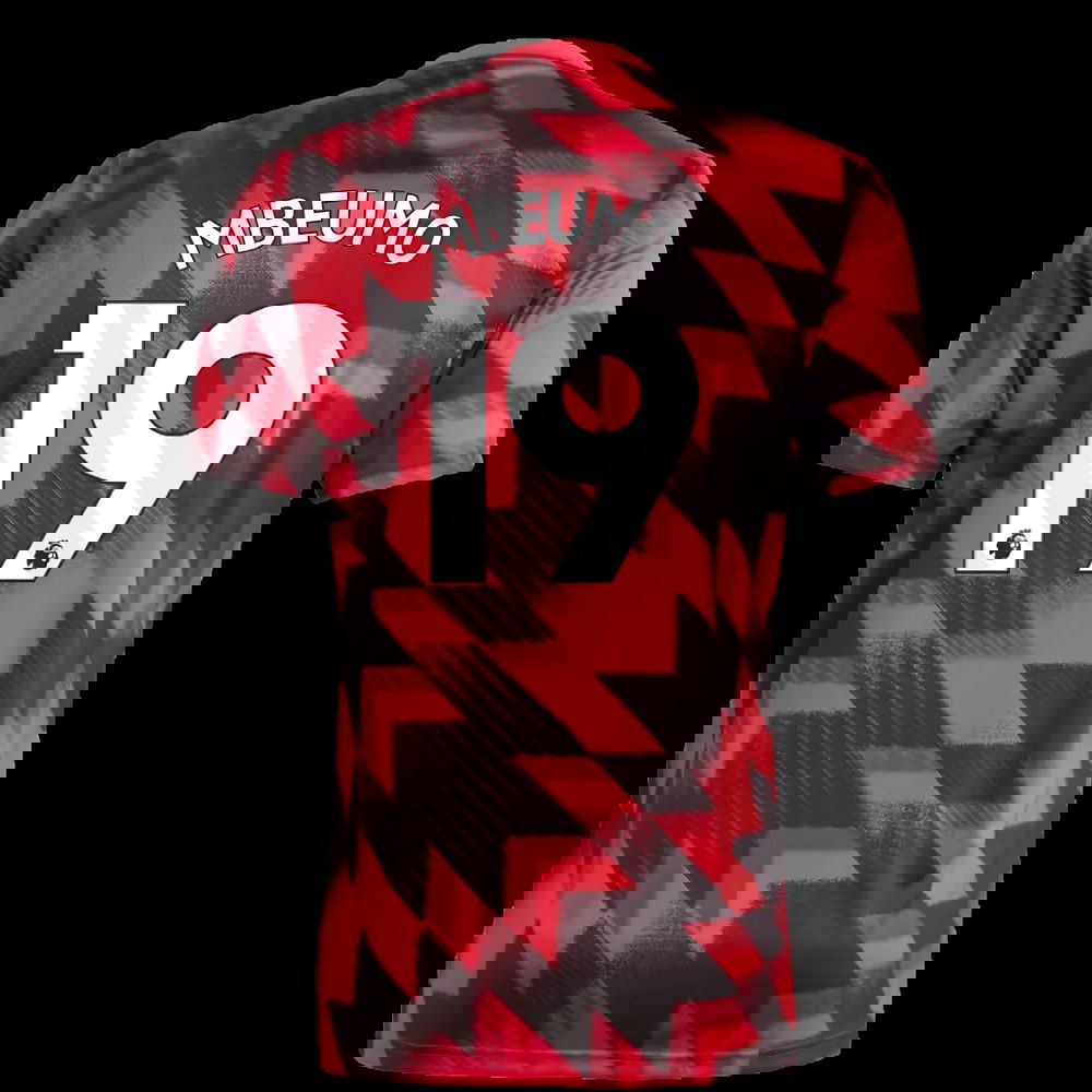 2025-2026 Man Utd Pre-Match Shirt (Red) (Mbeumo 19)