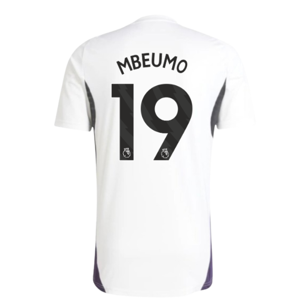 2025-2026 Man Utd Training Jersey (White) (Mbeumo 19)