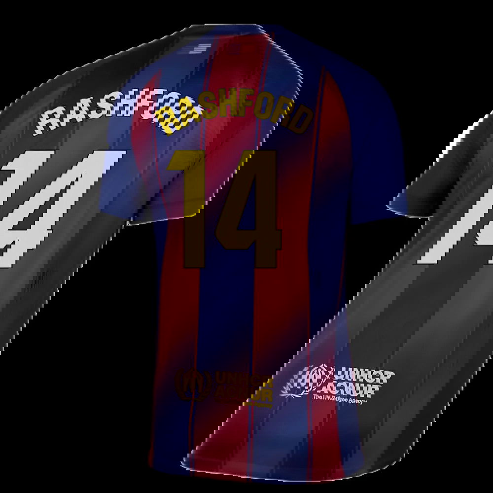 2025-2026 Barcelona Home Shirt (Rashford 14)
