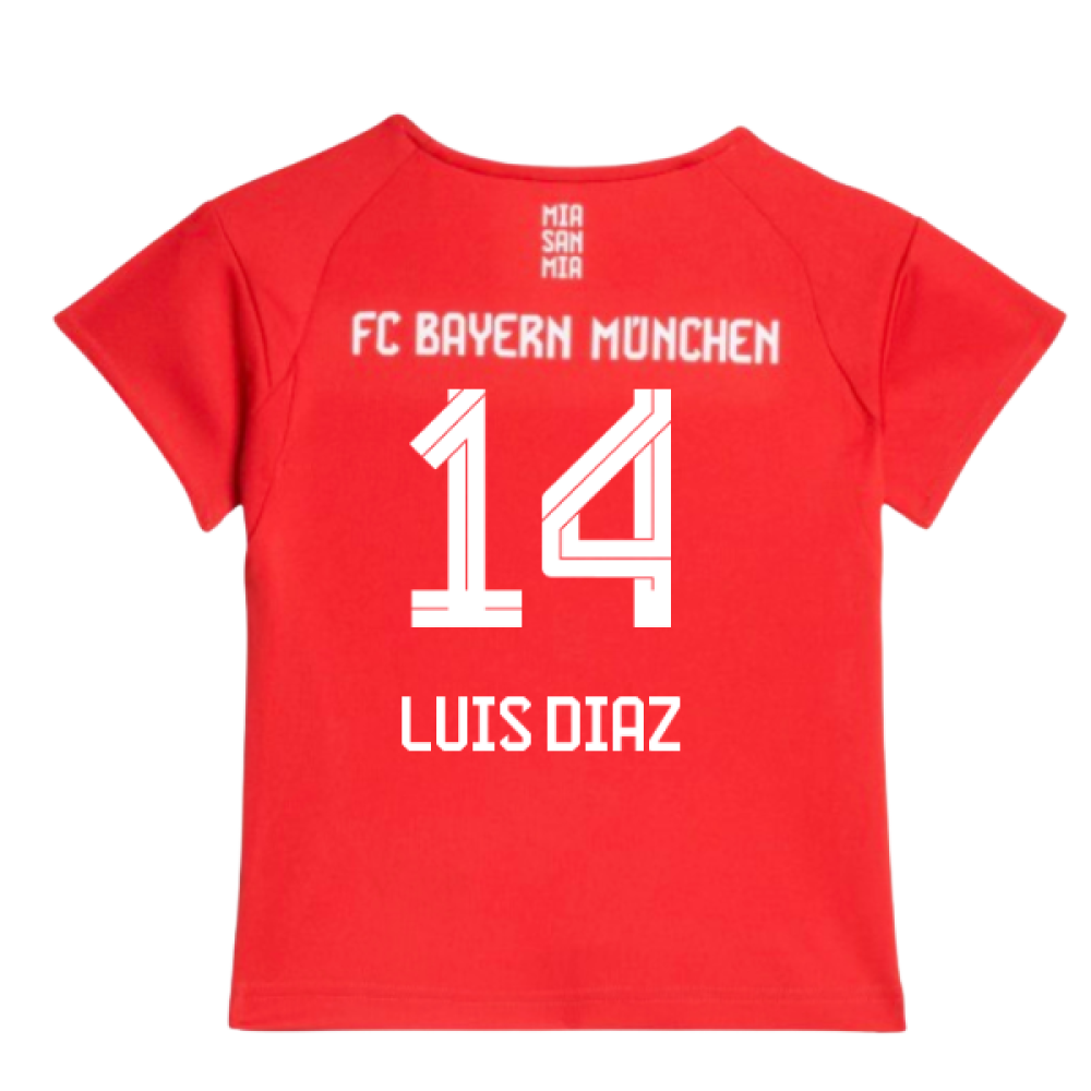2025-2026 Bayern Munich Home Baby Kit (Luis Diaz 14)