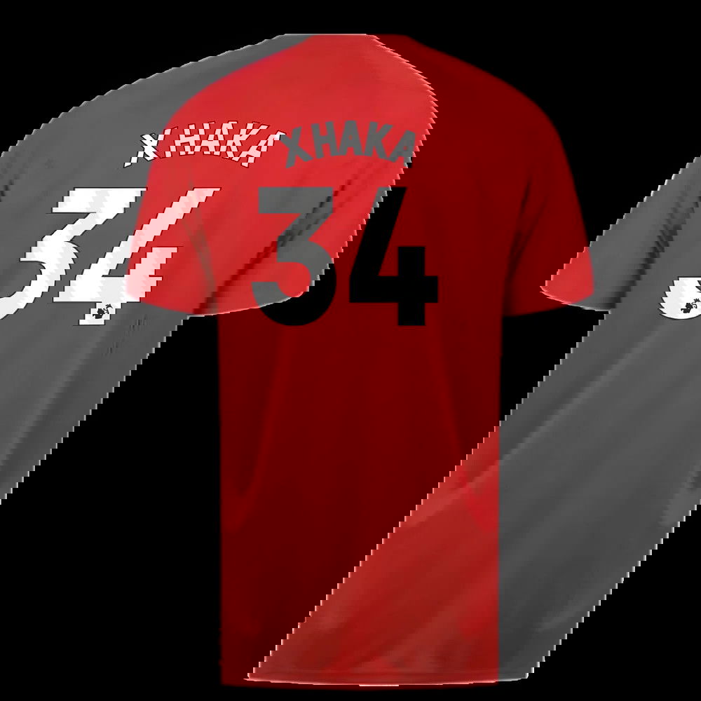 Sunderland Poly T-Shirt (Red) (Xhaka 34)