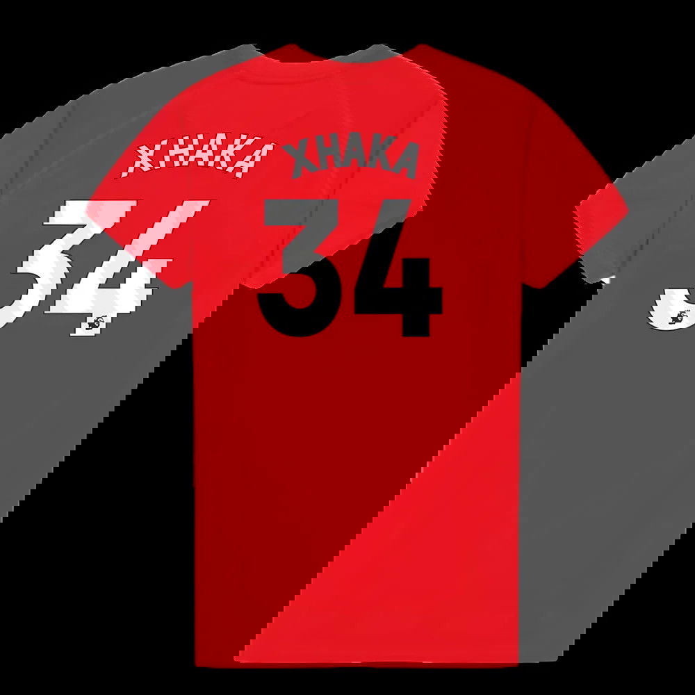 Sunderland Poly T-Shirt (Red) - Kids (Xhaka 34)