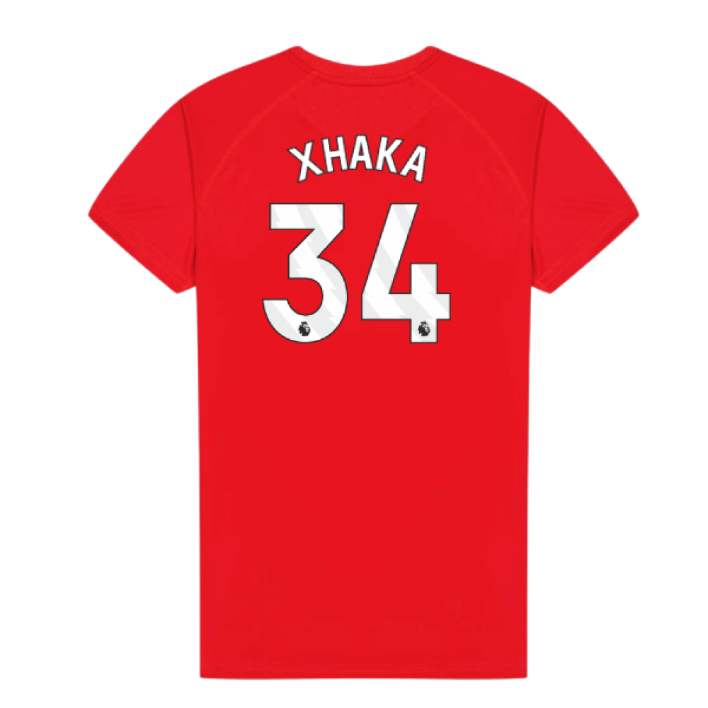 Sunderland Poly T-Shirt (Red) - Kids (Xhaka 34)