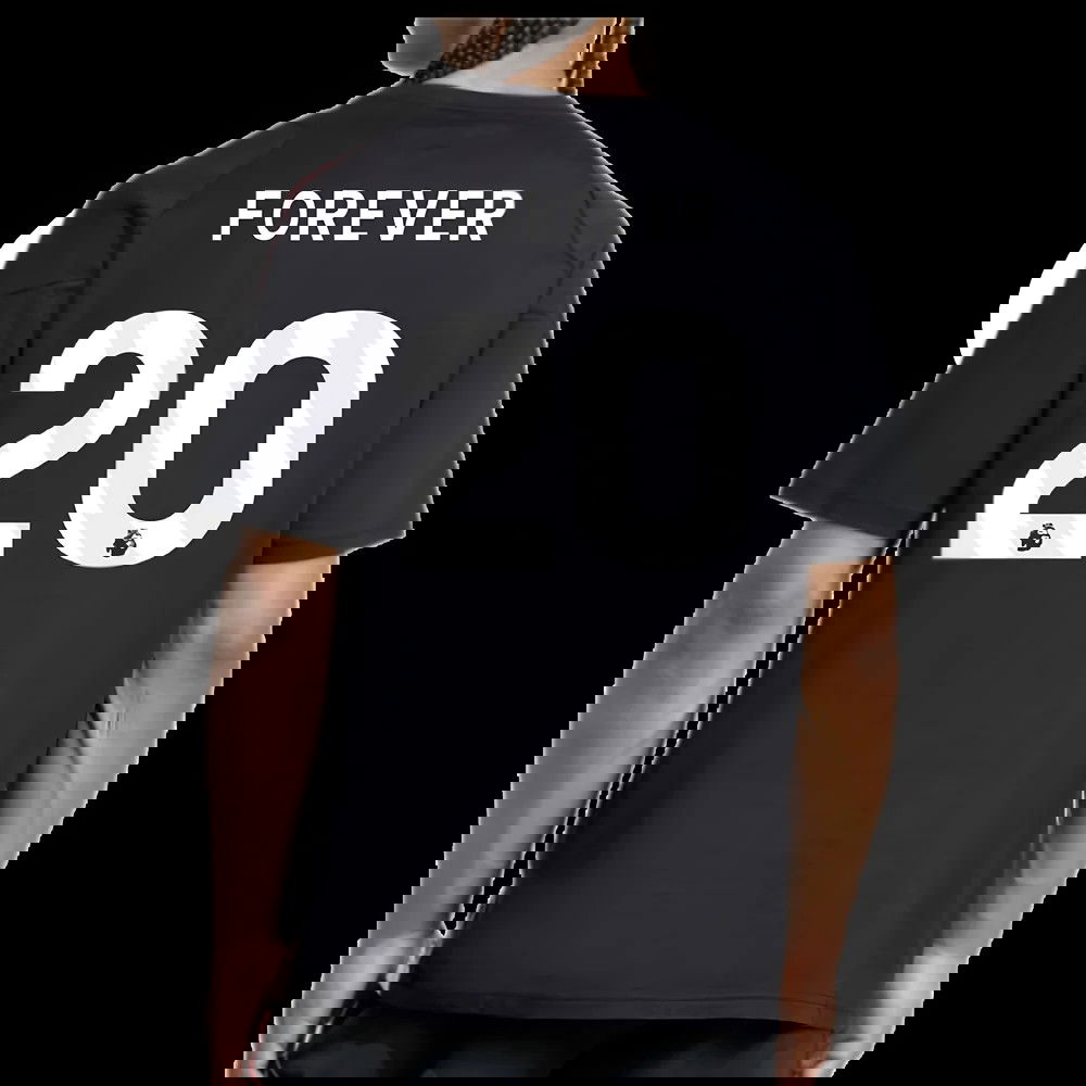 2025-2026 Liverpool Training Tee (Black) (Forever 20)