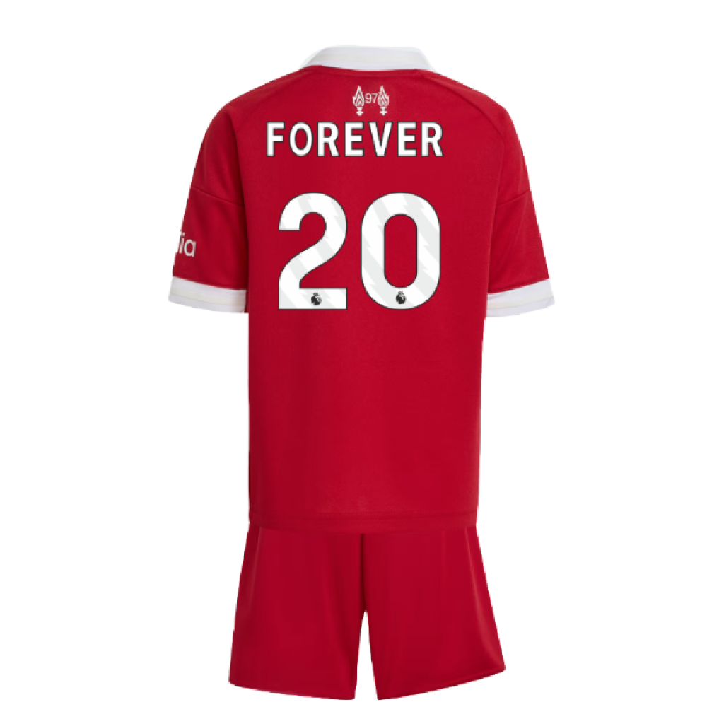 2025-2026 Liverpool Home Mini Kit (Forever 20)