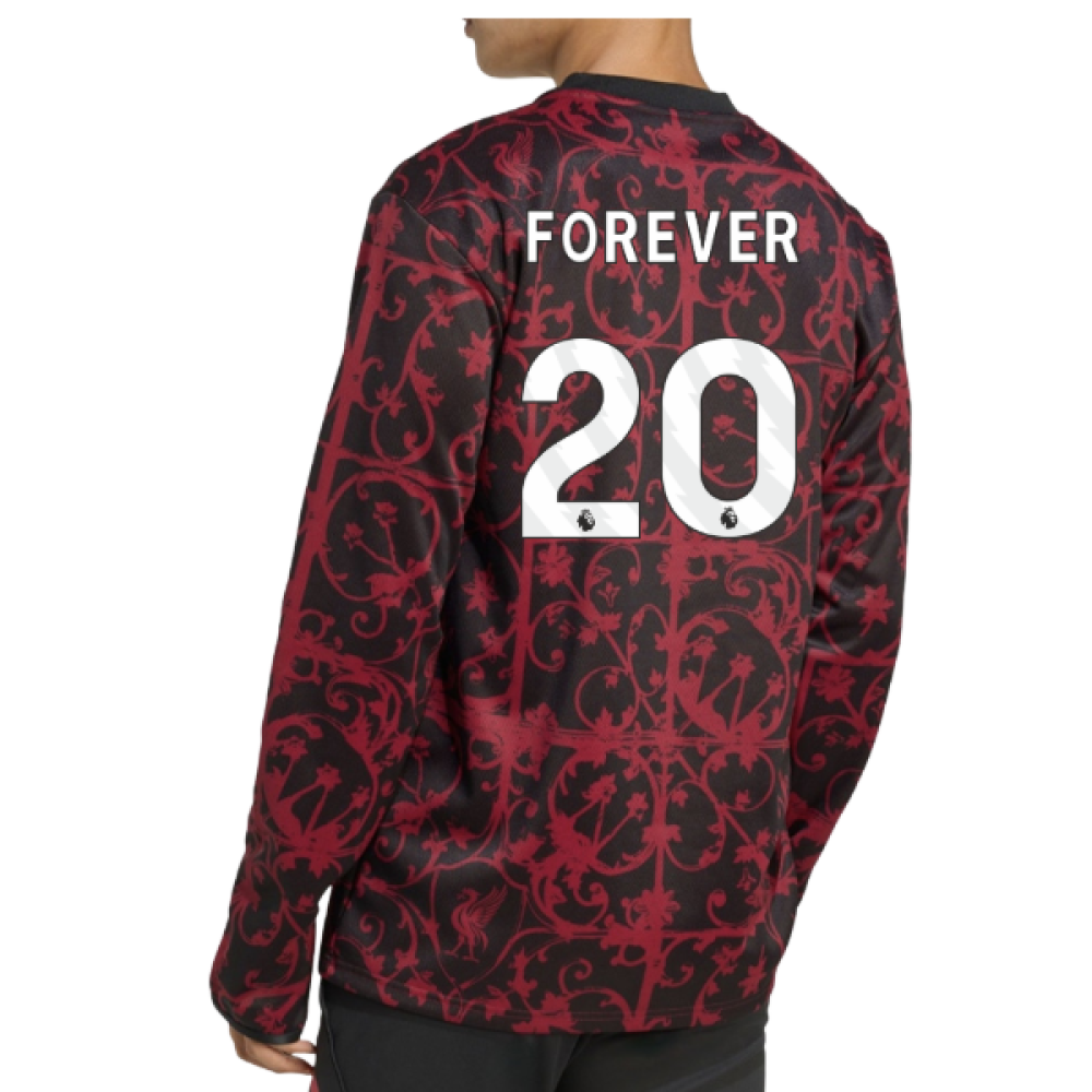 2025-2026 Liverpool Pre-Match Warm Top (Black) (Forever 20)