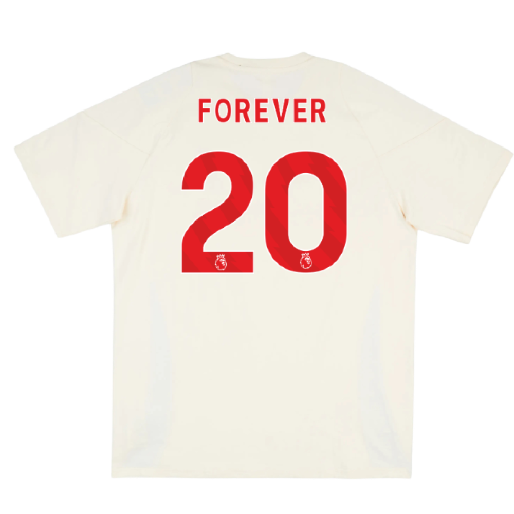 2025-2026 Liverpool Training Tee (White) (Forever 20)
