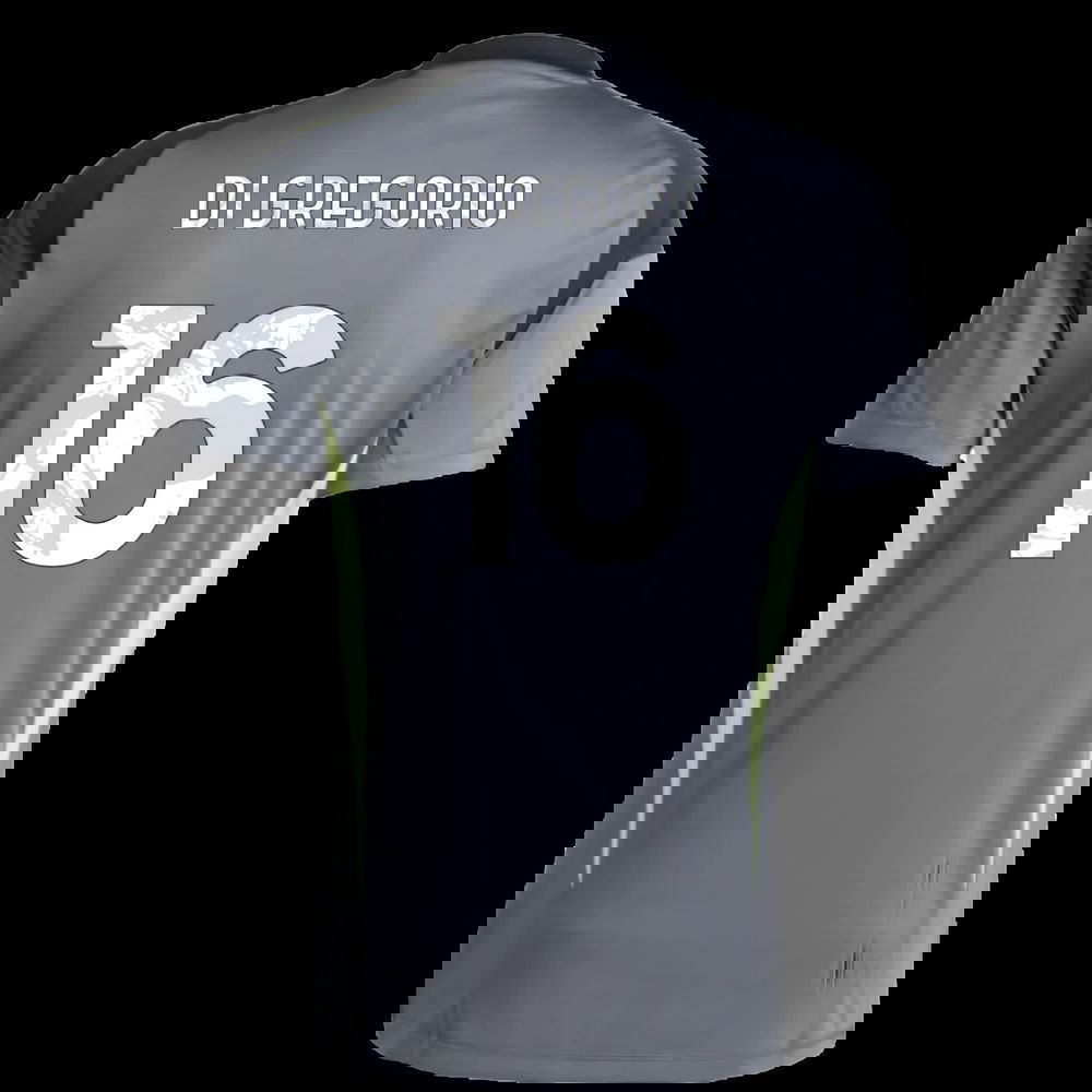 2025-2026 Juventus Home Goalkeeper Shirt (Grey) (Di Gregorio 16)