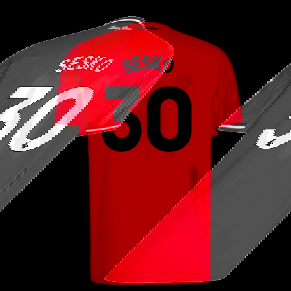 2025-2026 Man Utd Home Shirt (Sesko 30)