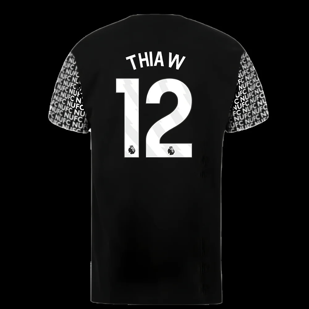 Newcastle Graphic T-Shirt (Black) (Thiaw 12)