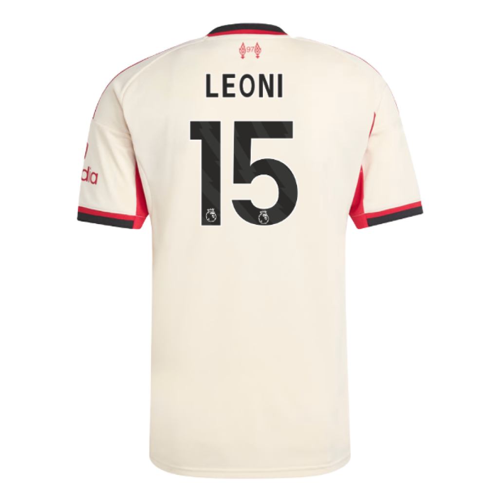 2025-2026 Liverpool Away Shirt (Kids) (Leoni 15)