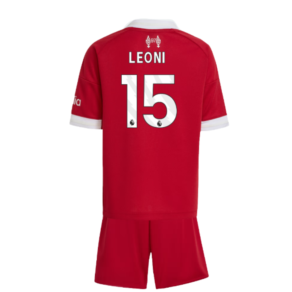 2025-2026 Liverpool Home Mini Kit (Leoni 15)