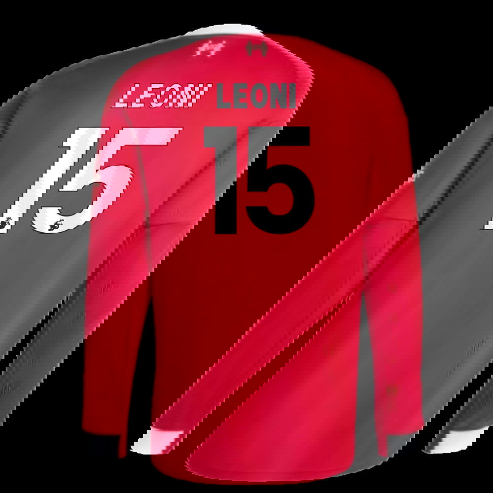2025-2026 Liverpool Long Sleeve Home Shirt (Leoni 15)