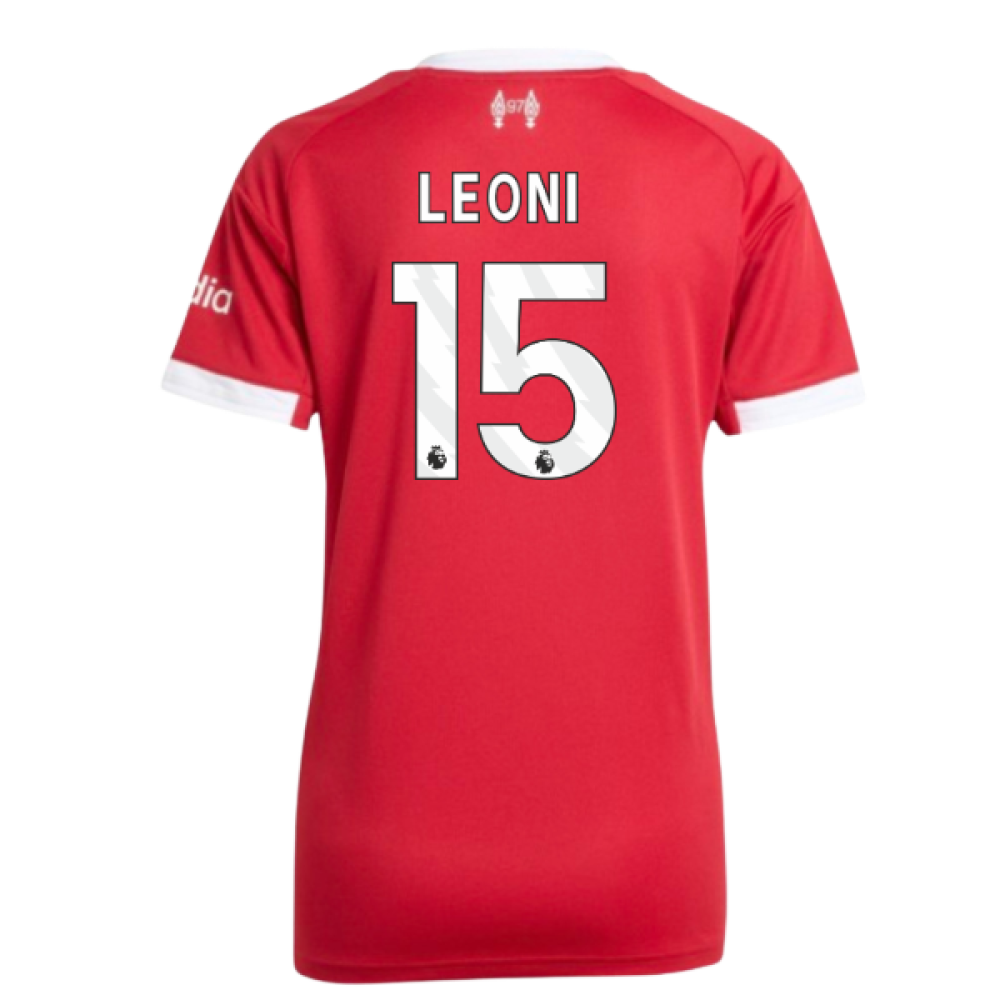 2025-2026 Liverpool Home Shirt (Womens) (Leoni 15)