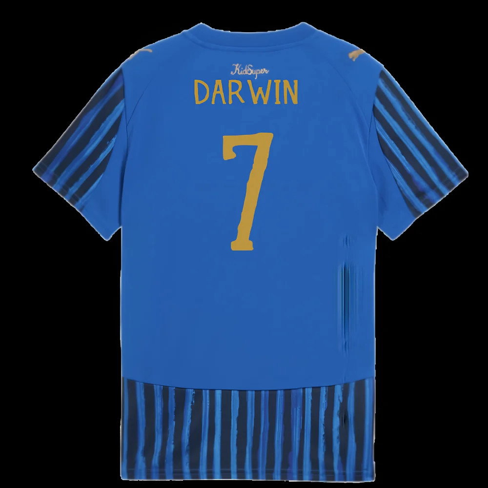 2025-2026 KIDSUPER x Al-Hilal SFC CWC Home Shirt (Blue) (Darwin 7)