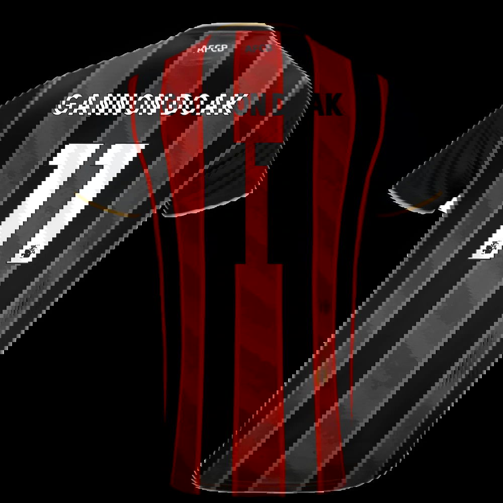 2025-2026 Bournemouth Home Shirt (Gannon Doak 11)