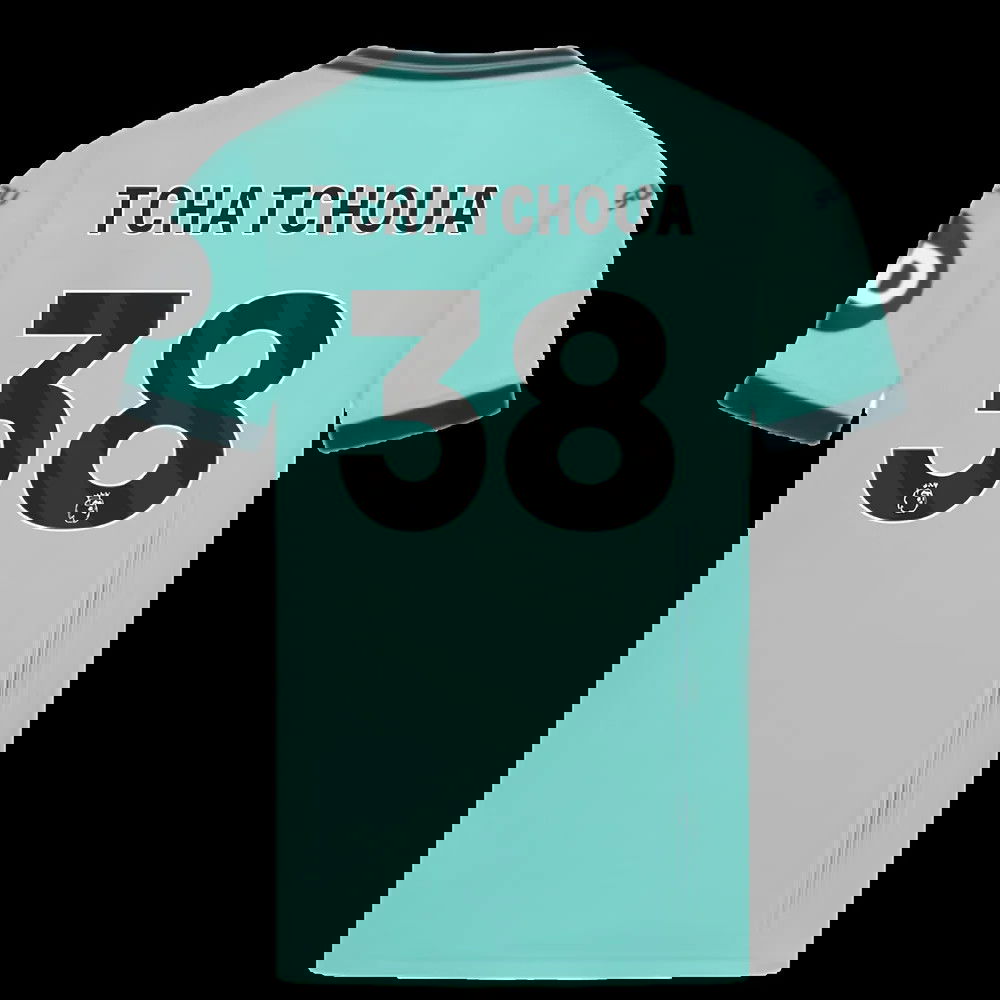 2025-2026 Wolves Away Shirt (Kids) (Tchatchoua 38)
