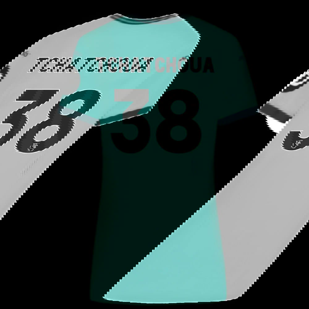 2025-2026 Wolves Away Shirt (Womens) (Tchatchoua 38)