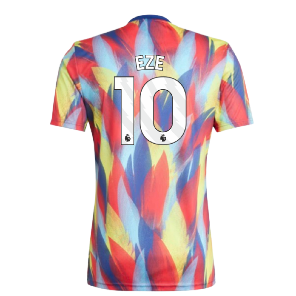 2025-2026 Arsenal Pre-Match Shirt (Victory Blue) (Eze 10)