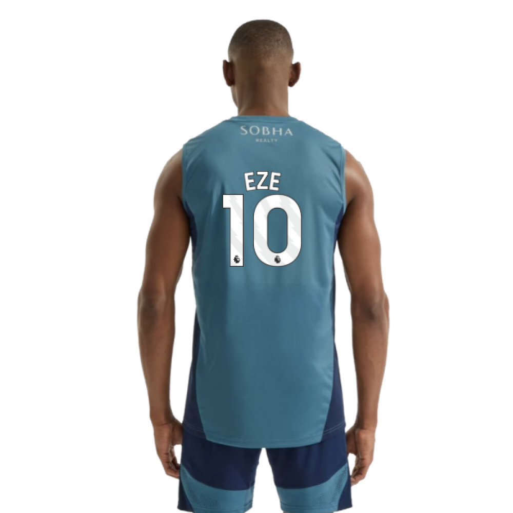 2025-2026 Arsenal Sleeveless Jersey (Blanch Blue) (Eze 10)