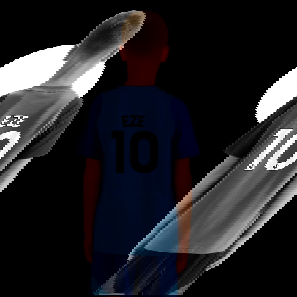 2025-2026 Arsenal Training Tee (Blanch Blue) - Kids (Eze 10)